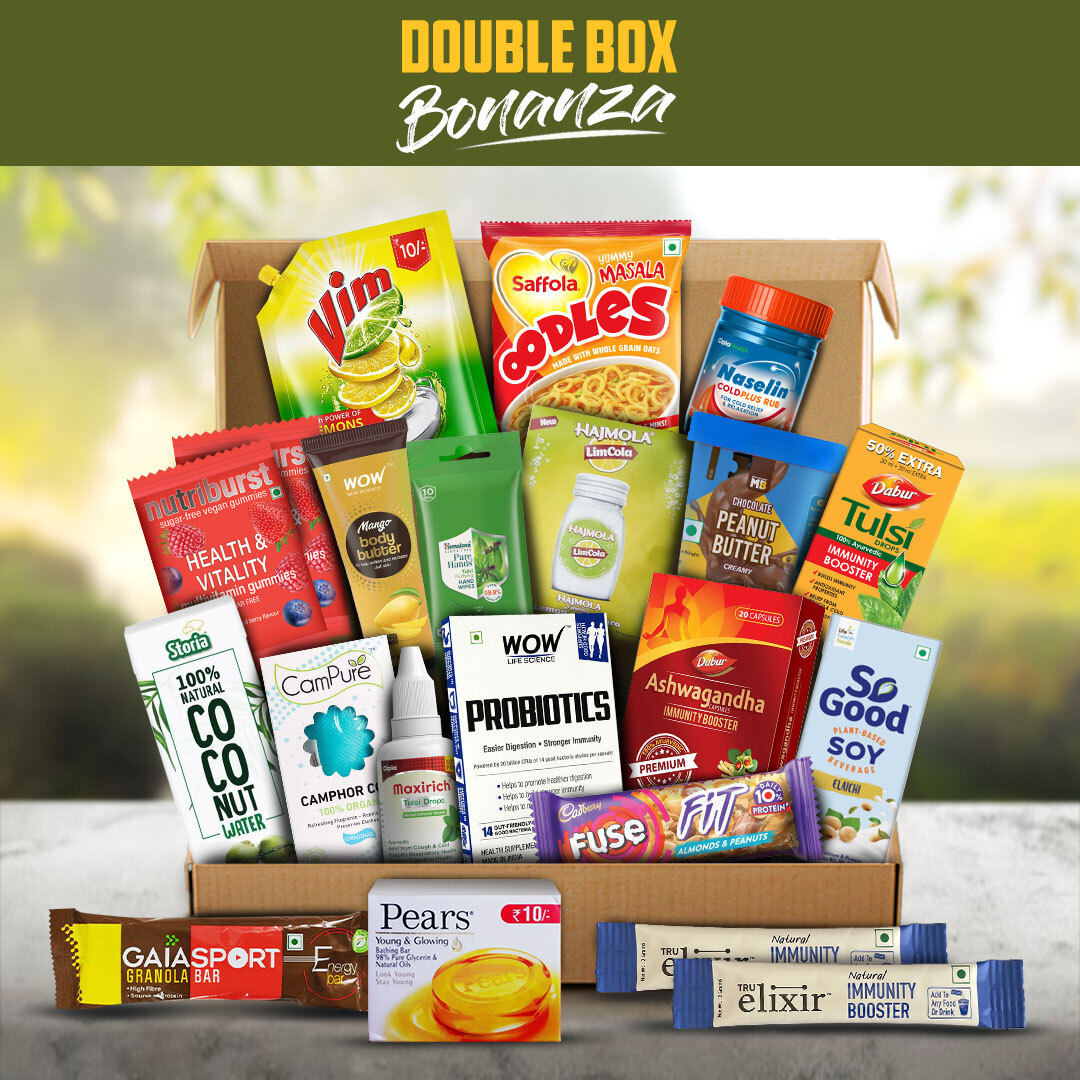 Double Box Bonanza (Family + My Wellness Box) M