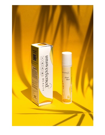 Unsweetened Clear Days Face Transparent Sunscreen