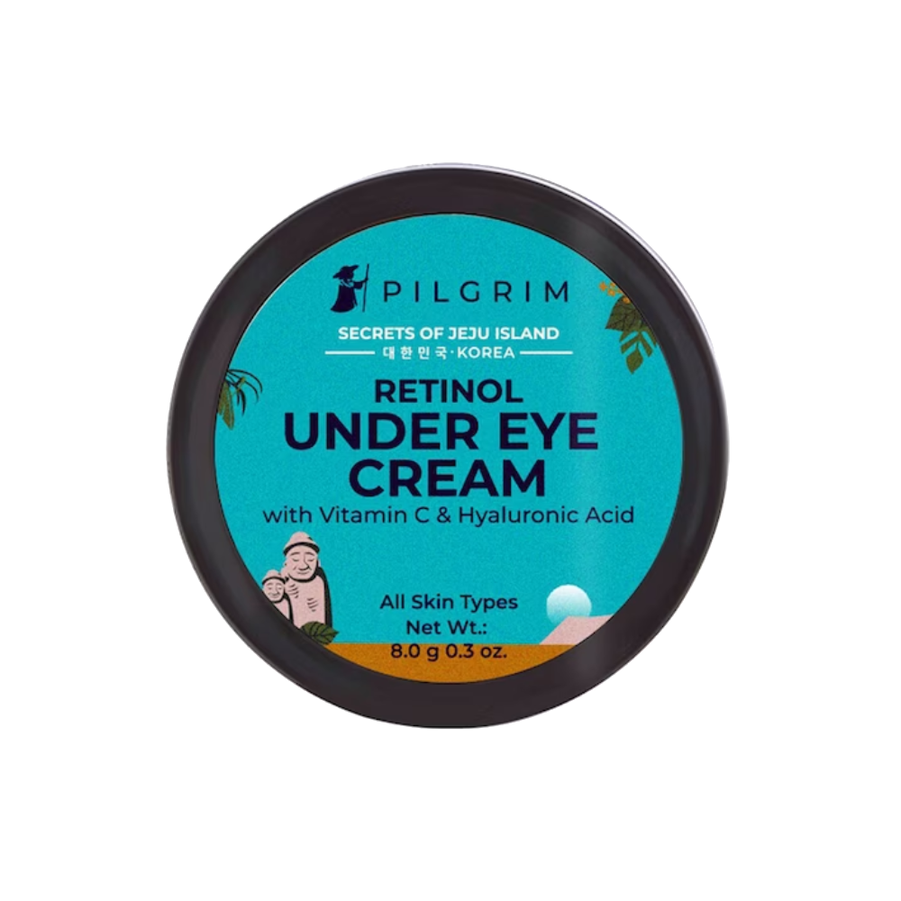 Pilgrim Retinol Under Eye Cream with Vitamin C & Hyaluronic Acid