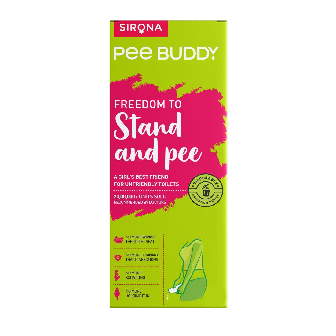 Sirona  Peebuddy Female Urination Device