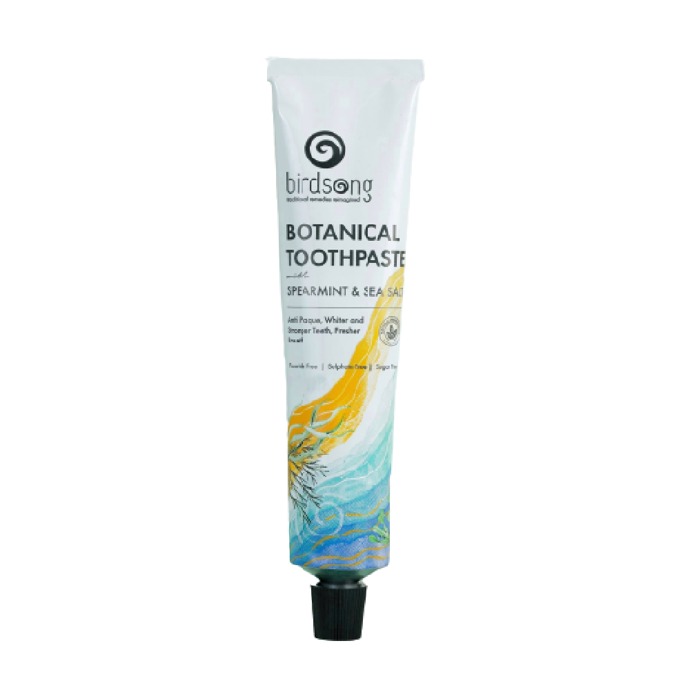 Birdsong Botanical Toothpaste Spearmint and Sea Salt Birdsong Botanical Toothpaste Spearmint and Sea Salt