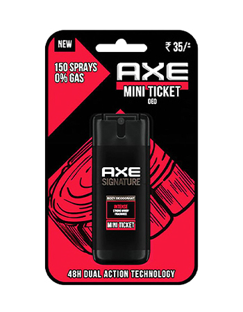 Axe Signature - Mini Ticket Deo Axe Signature - Mini Ticket Deo