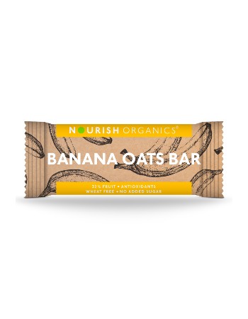 Nourish Organics Banana Oats Bar Nourish Organics Banana Oats Bar