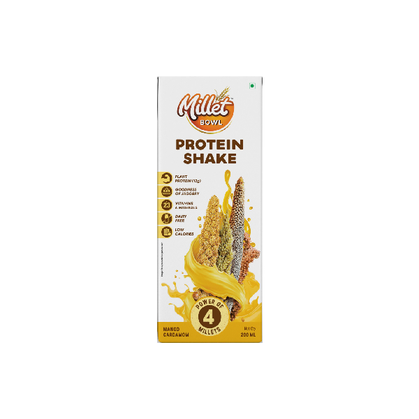 Millet Bowl Protein Shake - Mango Millet Bowl Protein Shake - Mango