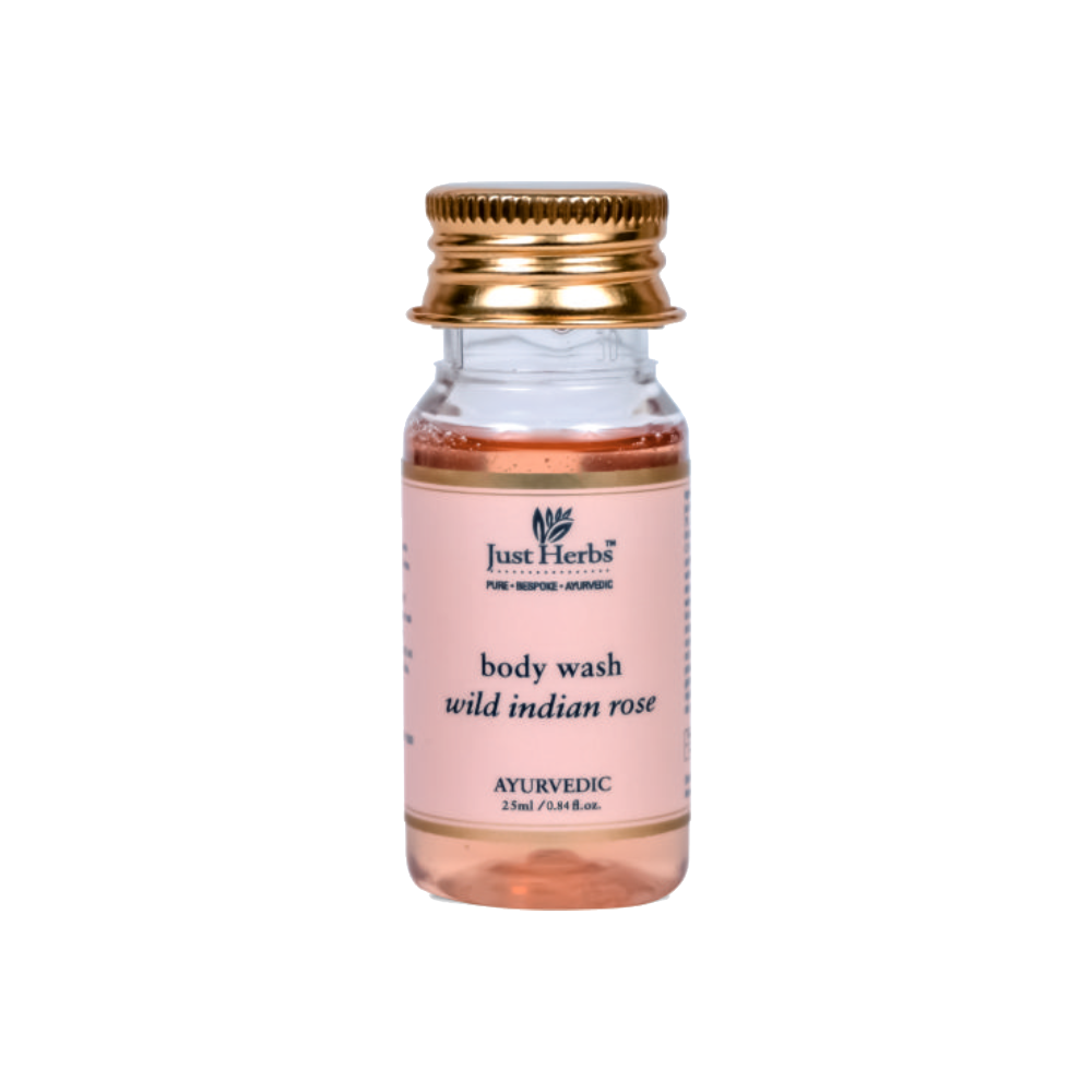 Just Herbs Body Wash Wild Indian Rose