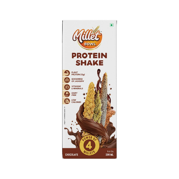 Millet Bowl Protein Shake - Chocolate