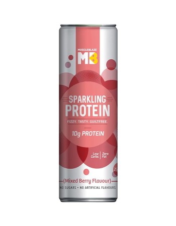 Muscle Blaze Sparkling Protein Mixed Berry