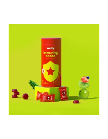 Welly Immunity Boost Gummy Pops Welly Immunity Boost Gummy Pops