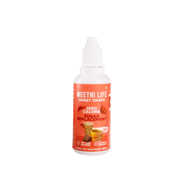 Meethi Life Sweet Drops Zero Calorie  Sugar Replacement