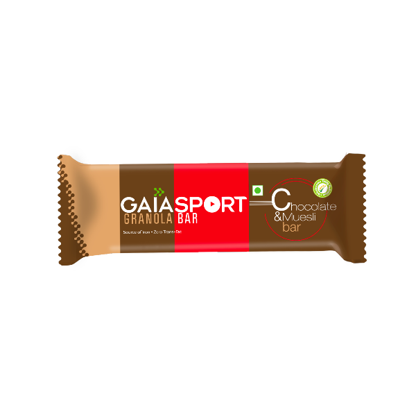 Gaia Granola Bar Chocolate and Muesli 