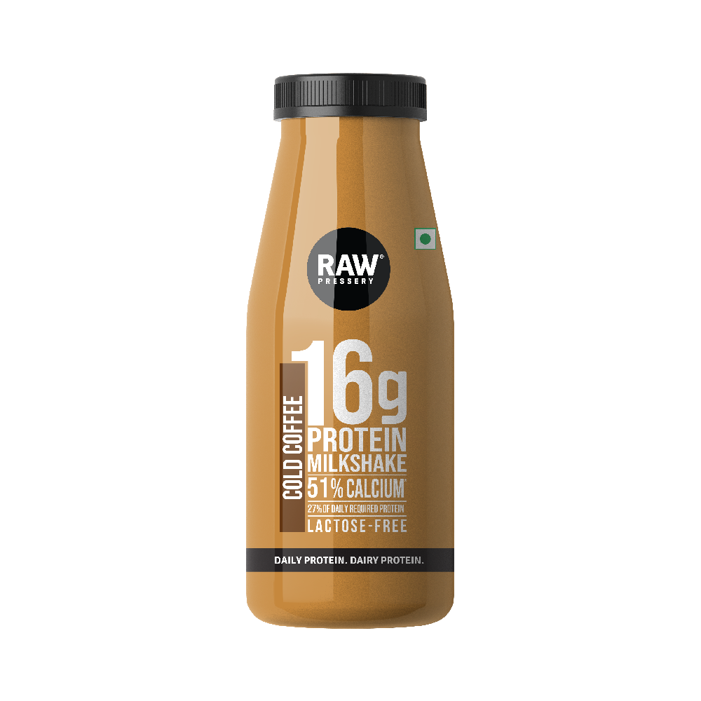 RAW Pressery - 16g Protein Milk Shake 51 Percent Calcium
