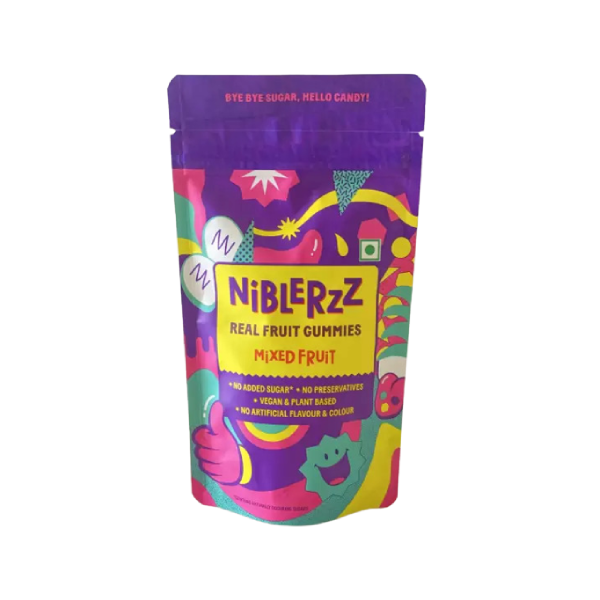 Niblerzz Real Fruit Gummies Mixed Fruit