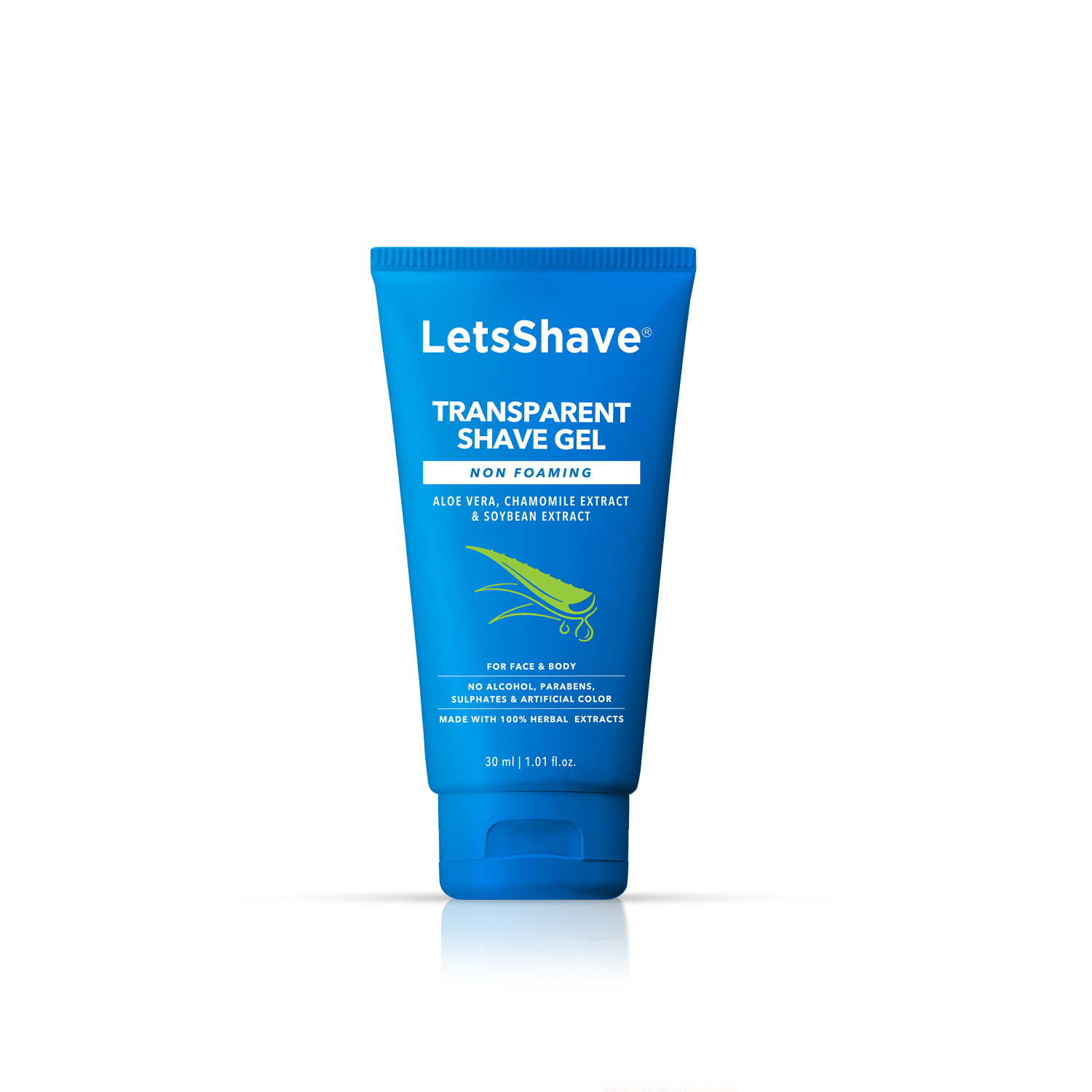 LetsShaveTransparent Shave Gel 