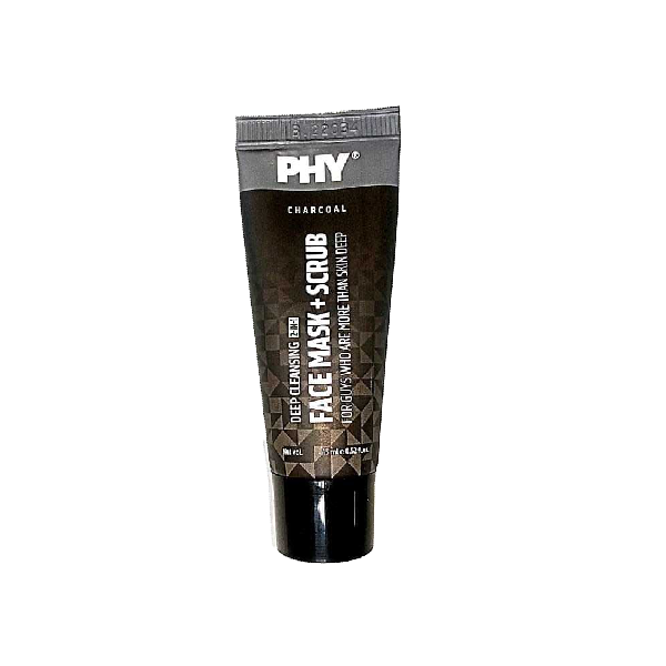 Phy Charcoal 2-in-1 Face Mask + Scrub