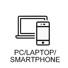PC/Laptop/Smartphone