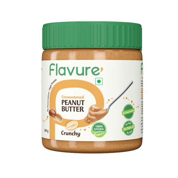 Flavure Unsweetened Peanut Butter