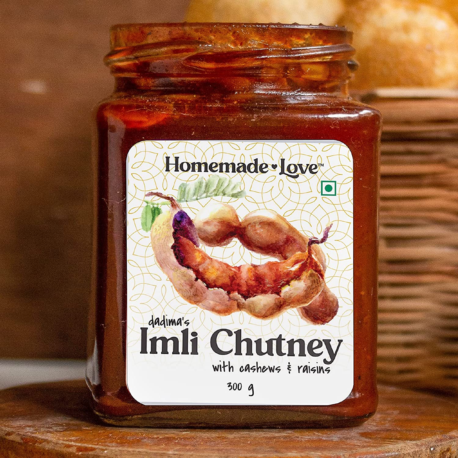 Homemade Love - Imli Chutney with Cashews & Raisins