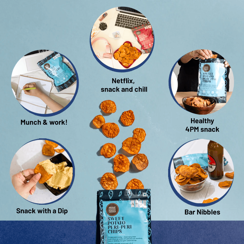 Prime Foods Sweet Potato Peri Peri Chips