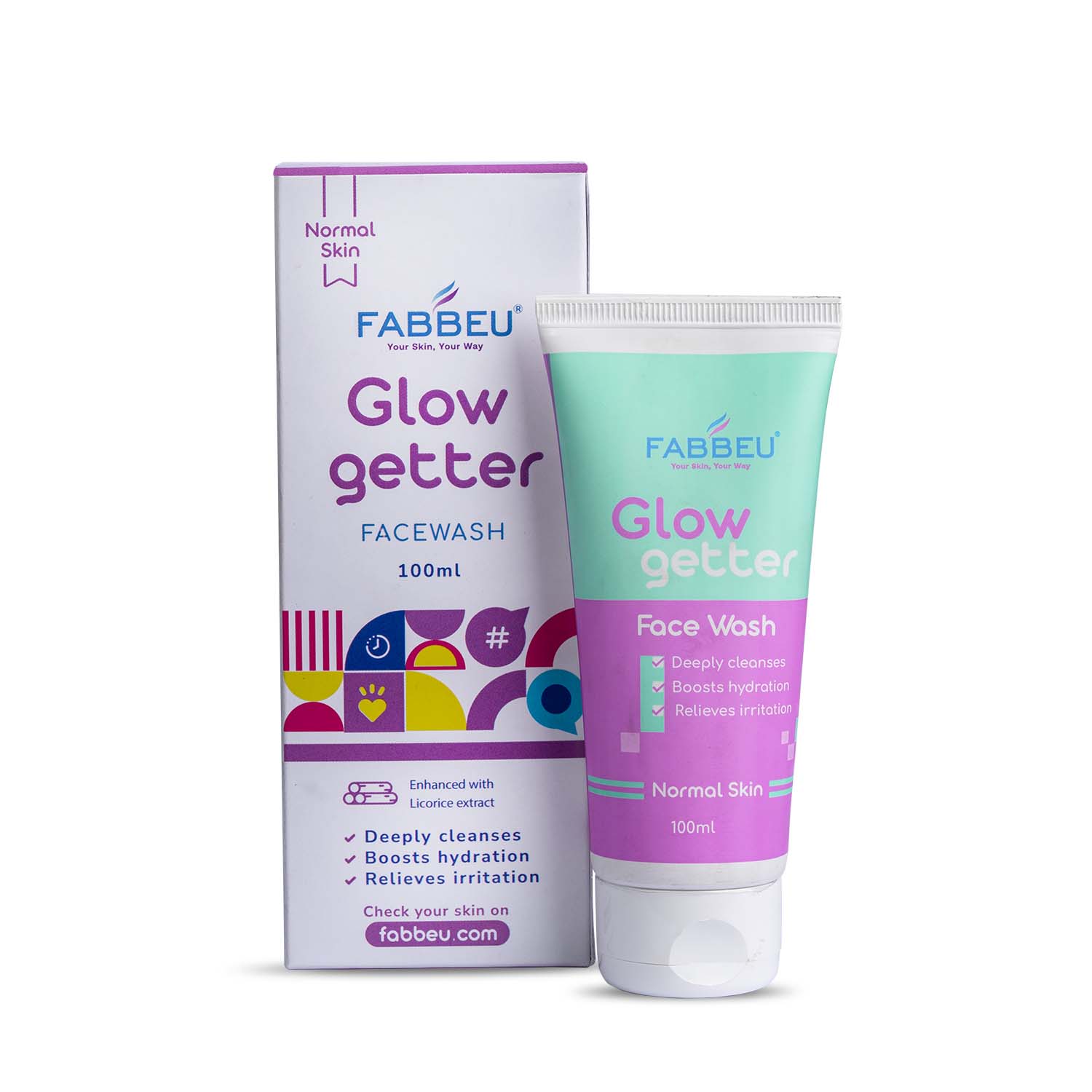 FABBEU Glow Getter Face Wash for Men and Women 
