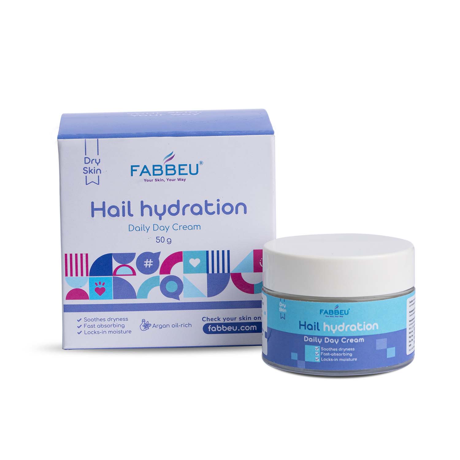 FABBEU Hail Hydration Day Cream For Face Moisturizer