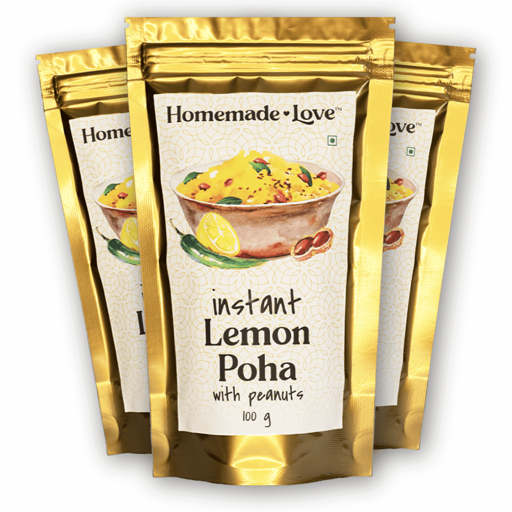 Homemade Love- Instant Lemon Poha