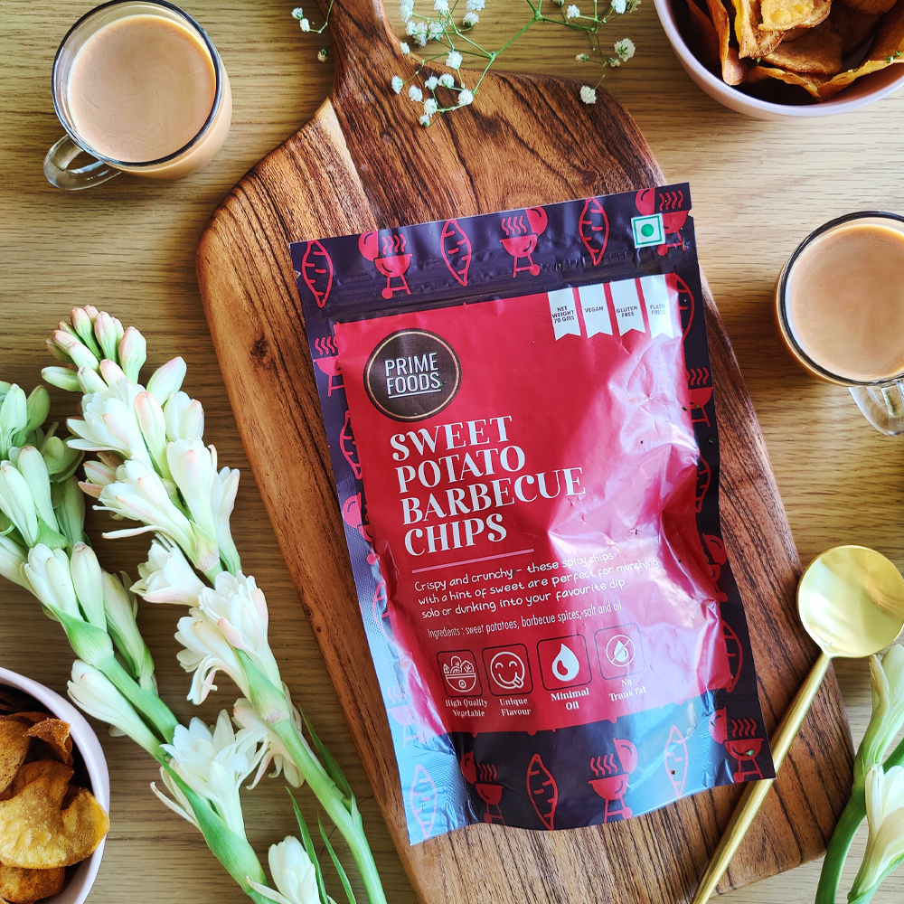 Prime Foods Sweet Potato Barbecue Chips