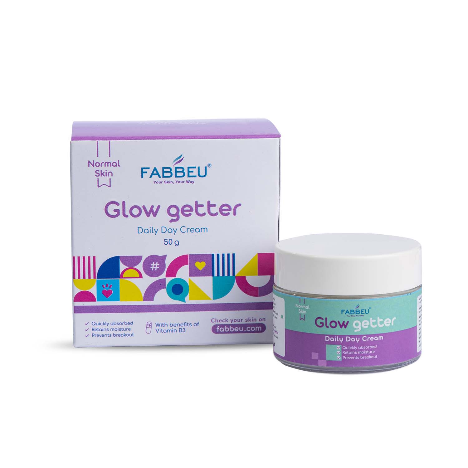 FABBEU Glow Getter Day Cream For Face Moisturizer