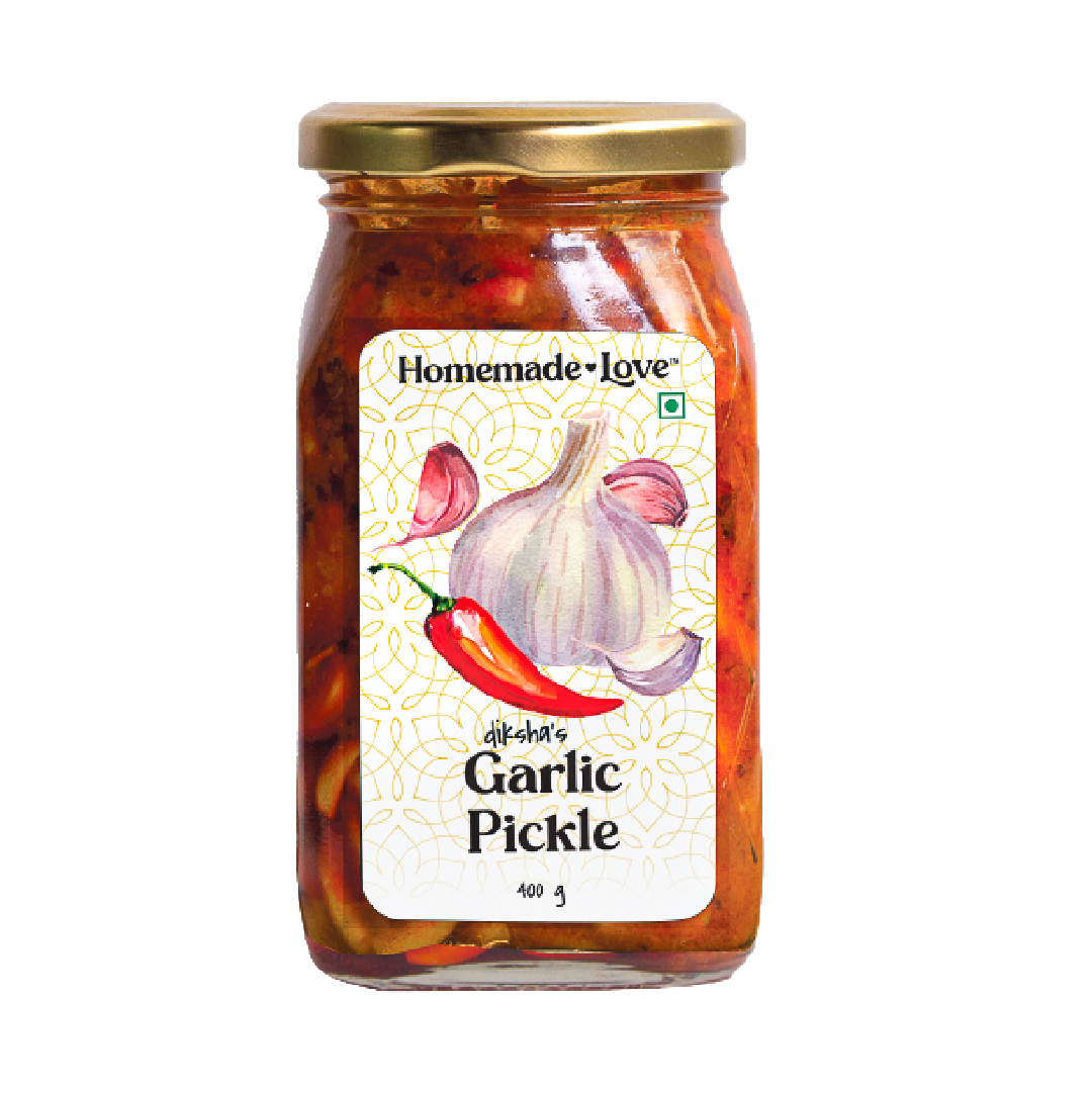 Homemade Love- Garlic Pickle.