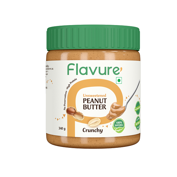 Flavure Unsweetened Peanut Butter